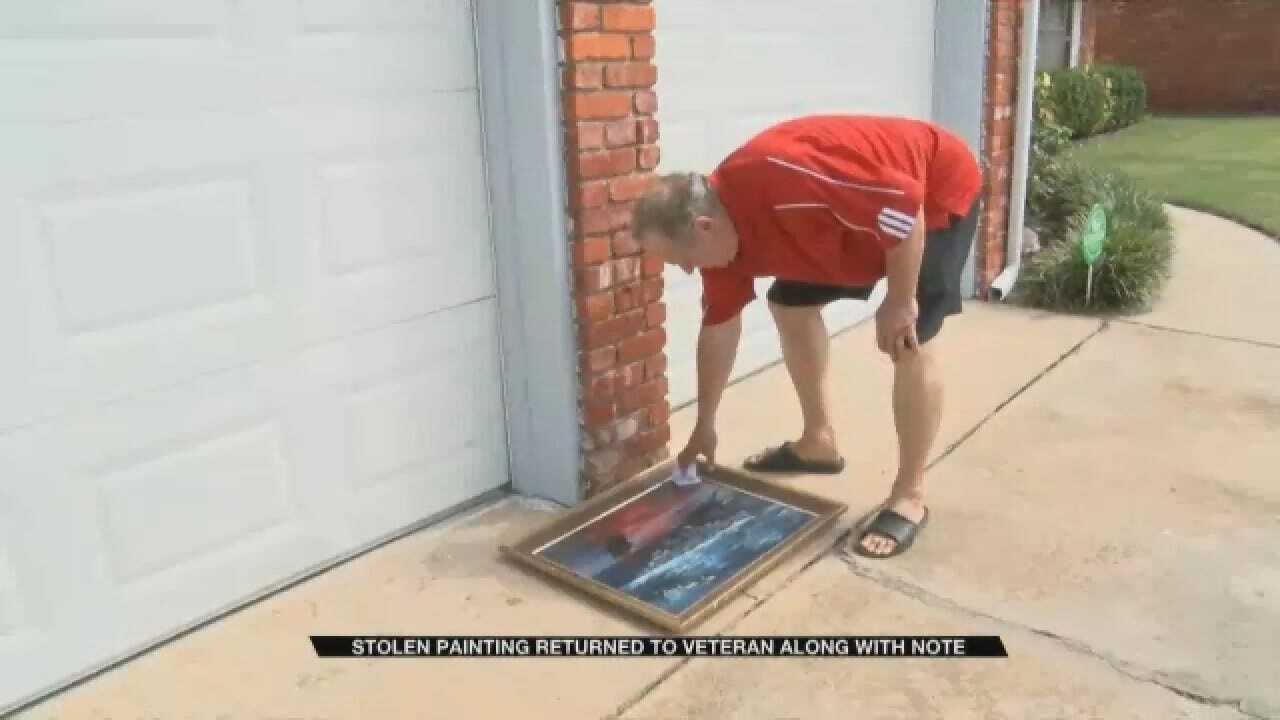 Thief Returns Priceless Painting To Veteran With Apology Note