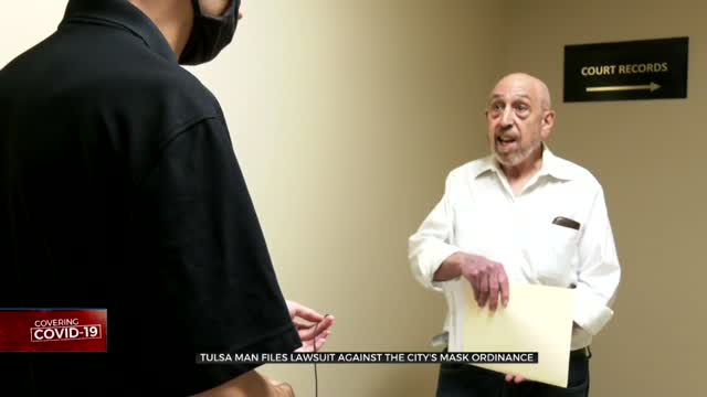 Tulsa Man Files Lawsuit Against City’s Mask Ordinance 