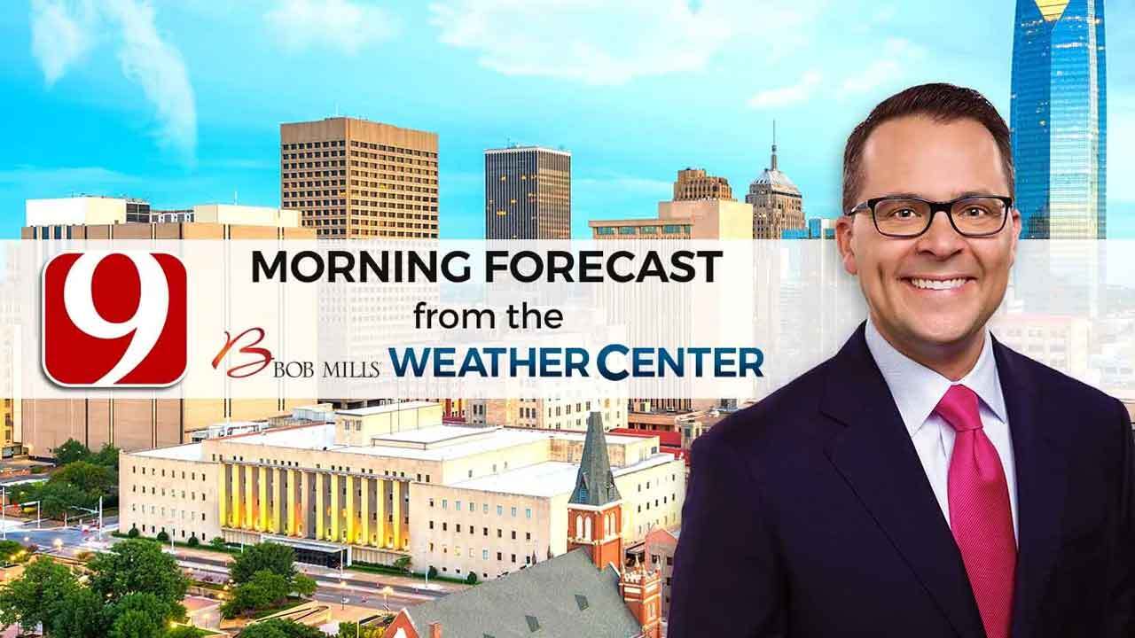 Justin's Wednesday 9 a.m. Forecast