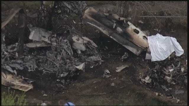 WEB EXTRA: SkyNews6 Flies Above Collinsville Plane Wreckage, Part 2