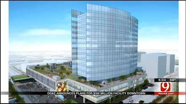 OG&E Announces Plans For $100M Facility In Downtown OKC