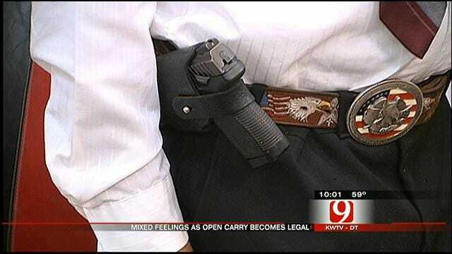 Supporters, Opposition Voice Opinions On OK Open Carry Law