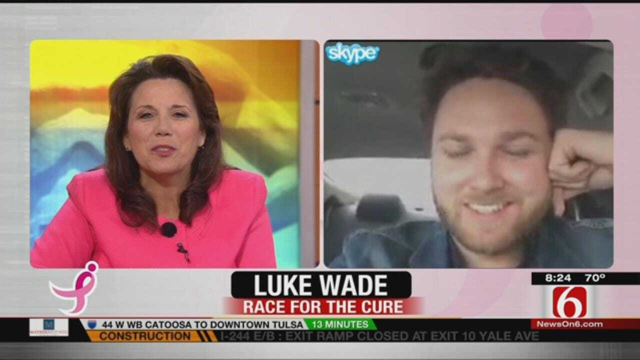 LeAnne Taylor Visits With Luke Wade About Race For The Cure Theme Song