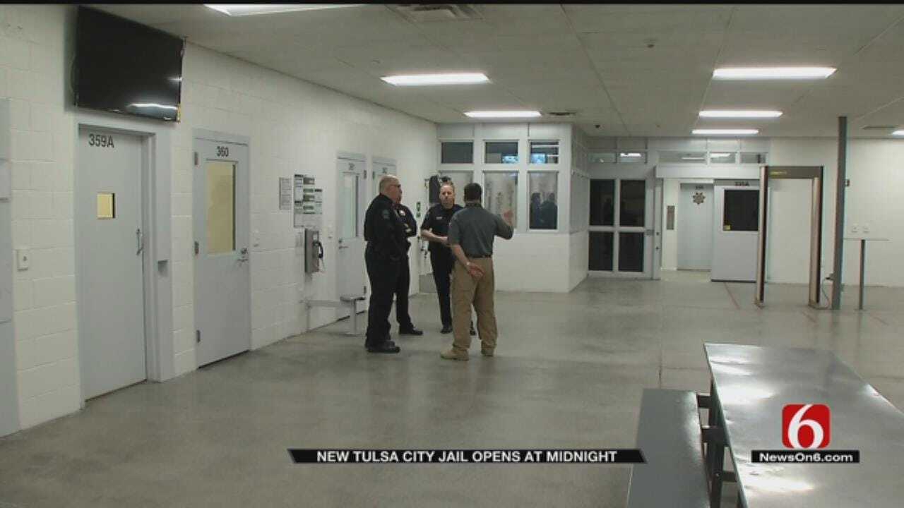 New Tulsa City Jail To Open At Midnight