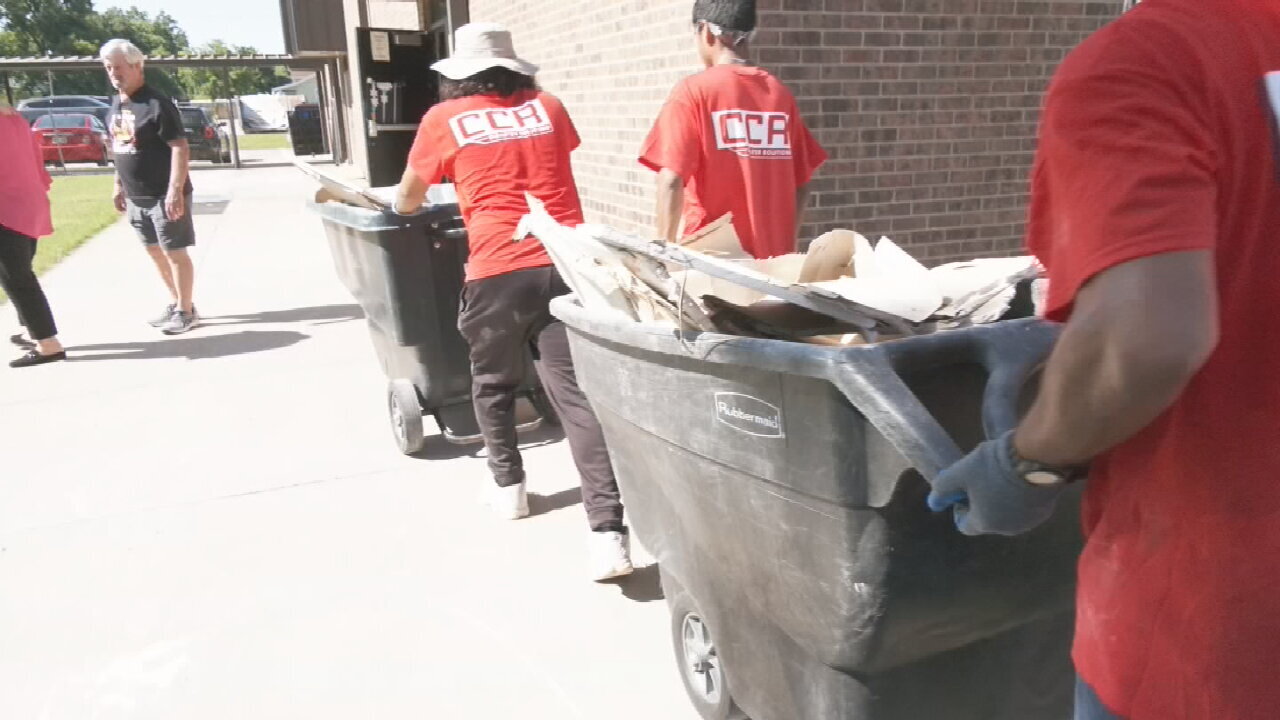Okmulgee Public Schools Cleaning Up Damage After Flooding Earlier This Month