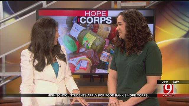 HS Students Apply For Food Bank's Hope Corps