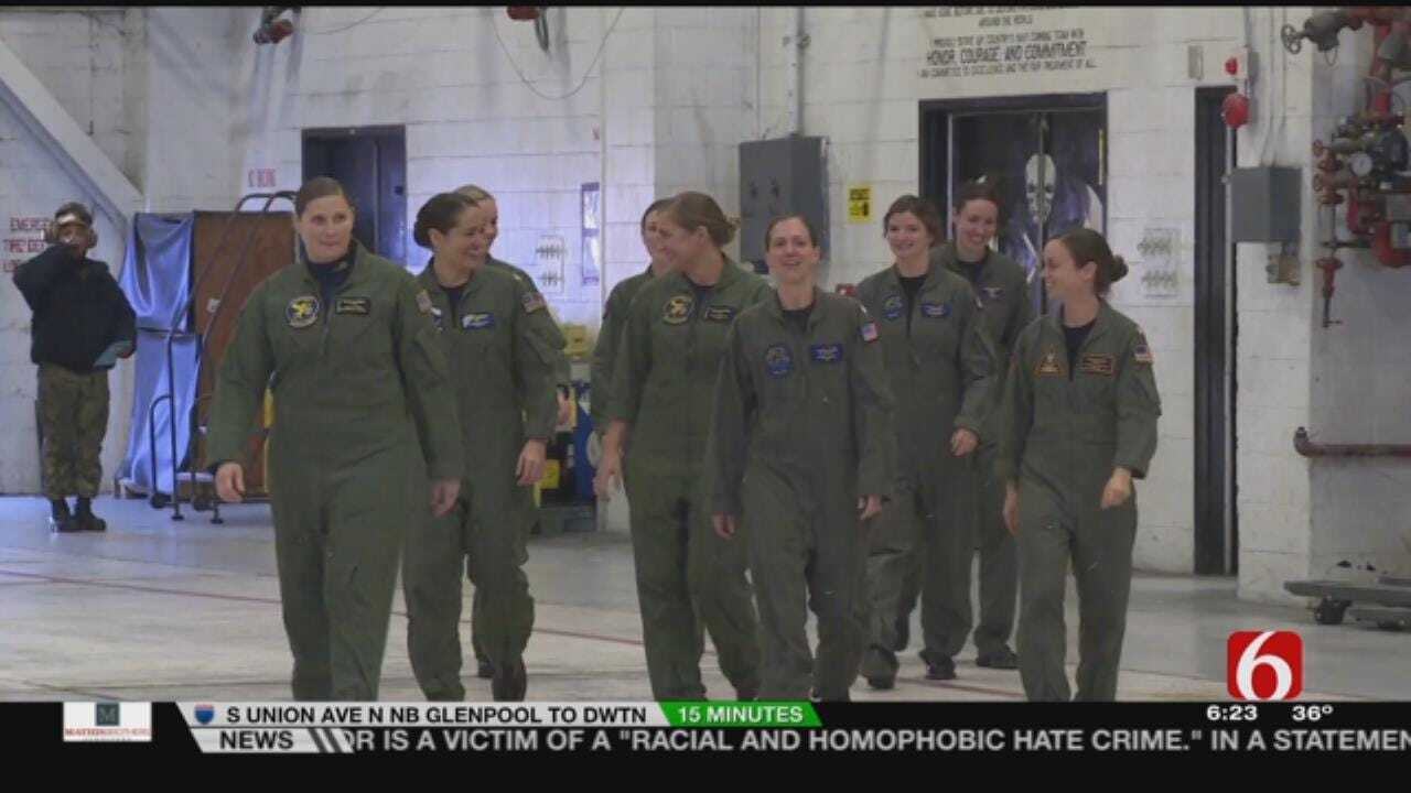U.S. Navy To Honor Trailblazer With All-Female Flyover