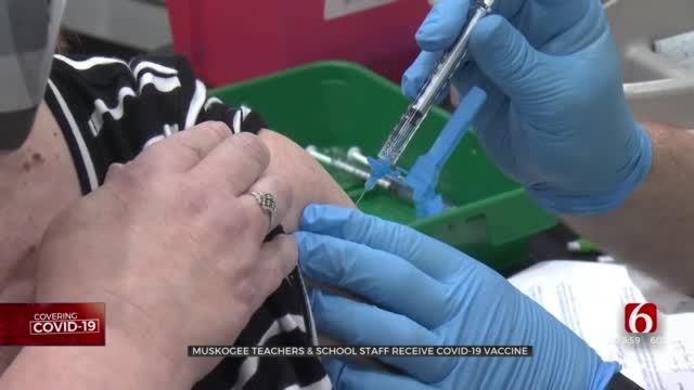 Muskogee Pharmacy Steps Up To Help Teachers, School Employees Get Vaccinated 