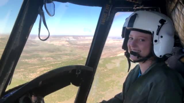 19-Year-Old Helicopter Pilot Joins Fight Against Wildfires In California