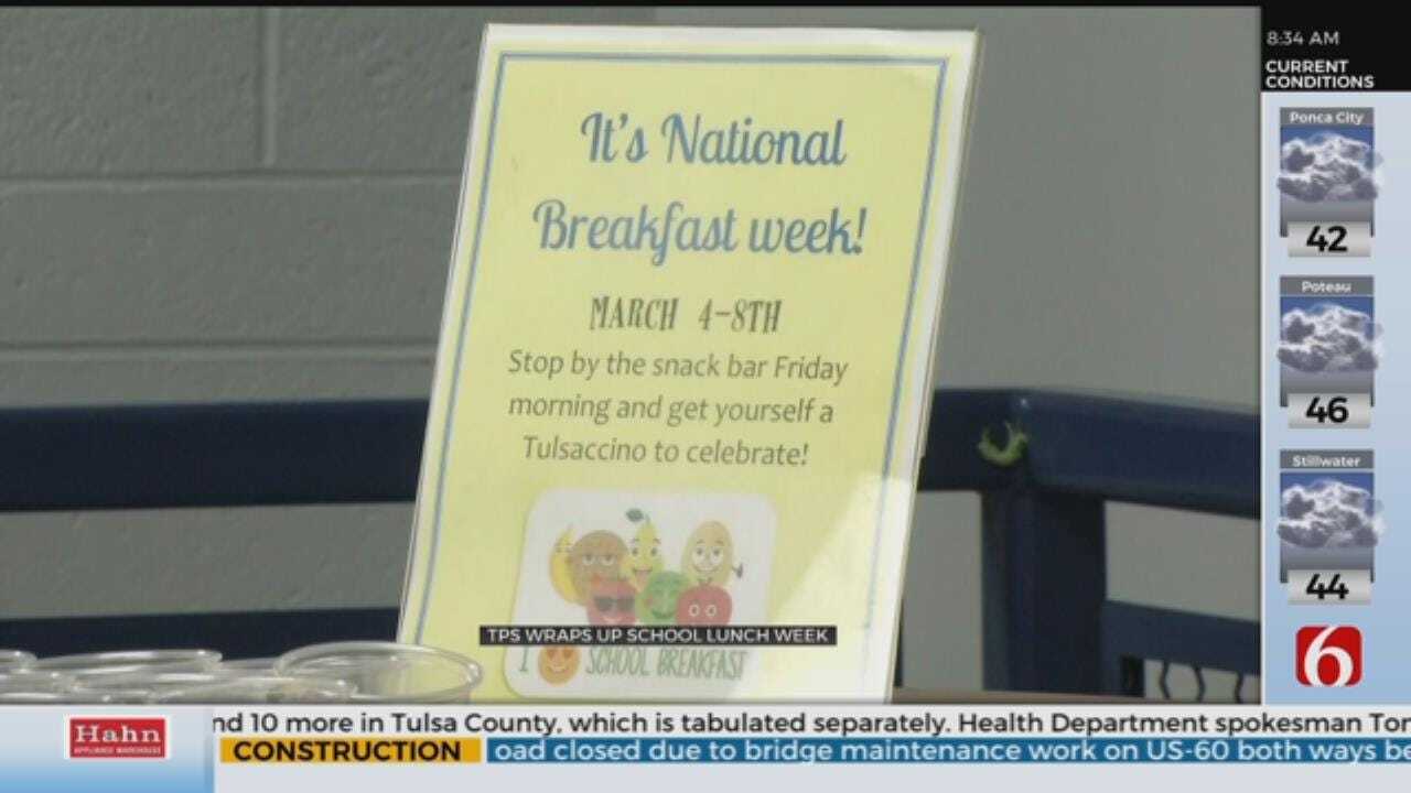 Tulsa Public Schools Celebrates National School Breakfast Week