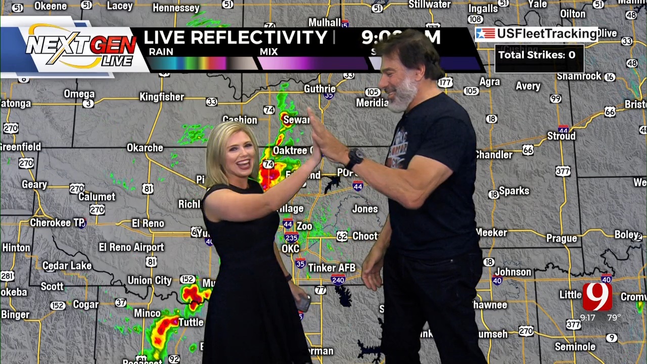WATCH: Lou Ferrigno Forecasts The Weather With Cassie Heiter