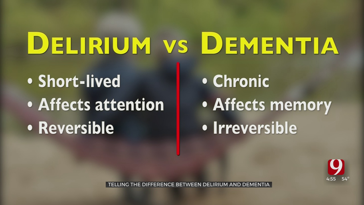 Medical Minute: Delirium Vs. Dementia