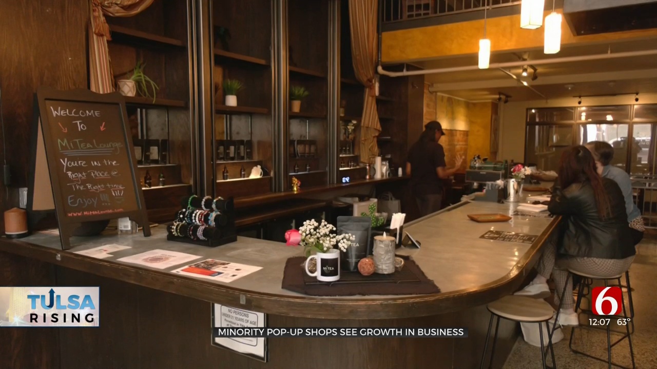 Minority Pop-Up Shops See Business Growth In Downtown Tulsa