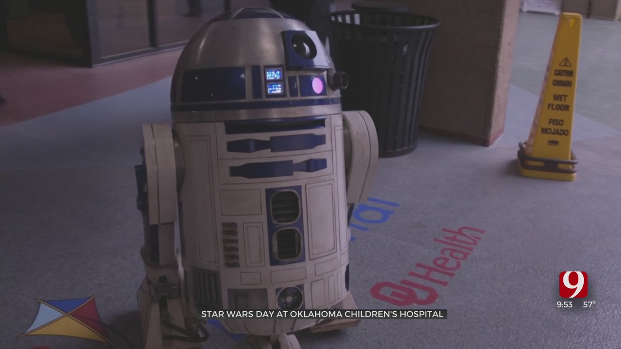 OU Children's Hospital Celebrates Star Wars Day