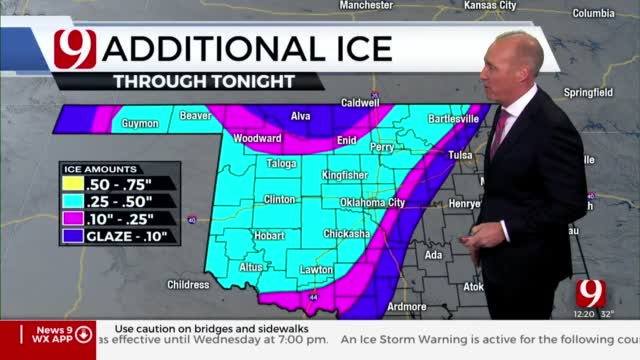 Winter Weather Update: Tuesday Afternoon Forecast