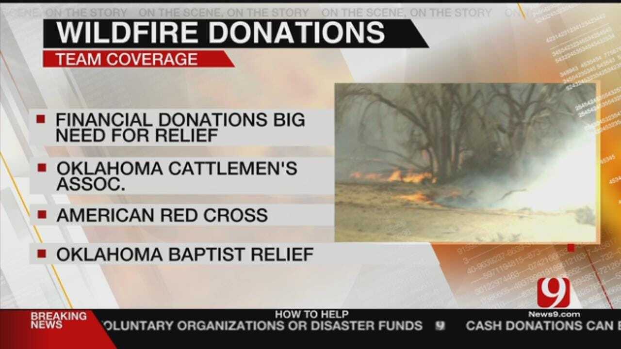 Organizations Ask For Cash Donations To Help NW Oklahomans