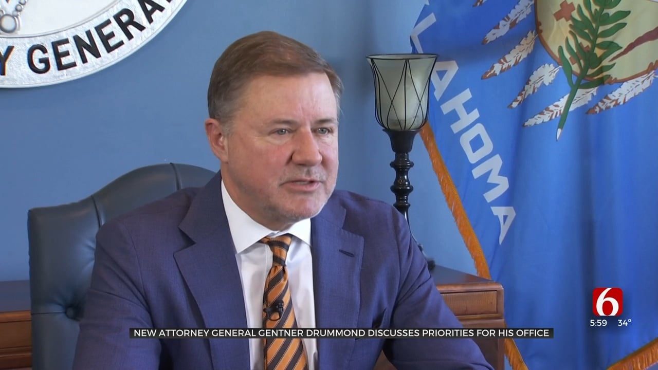 New Attorney General Gentner Drummond Discusses Priorities For His Office