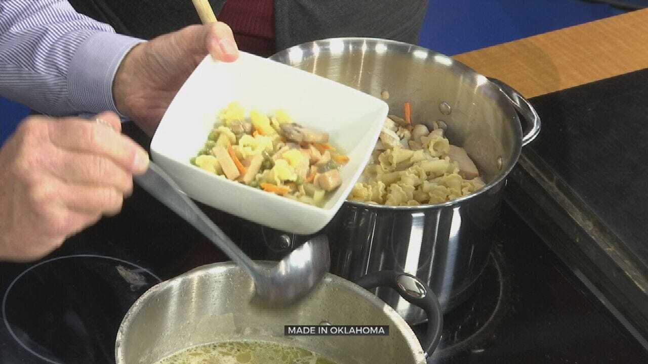 Thanksgiving Leftover Tetrazzini Soup
