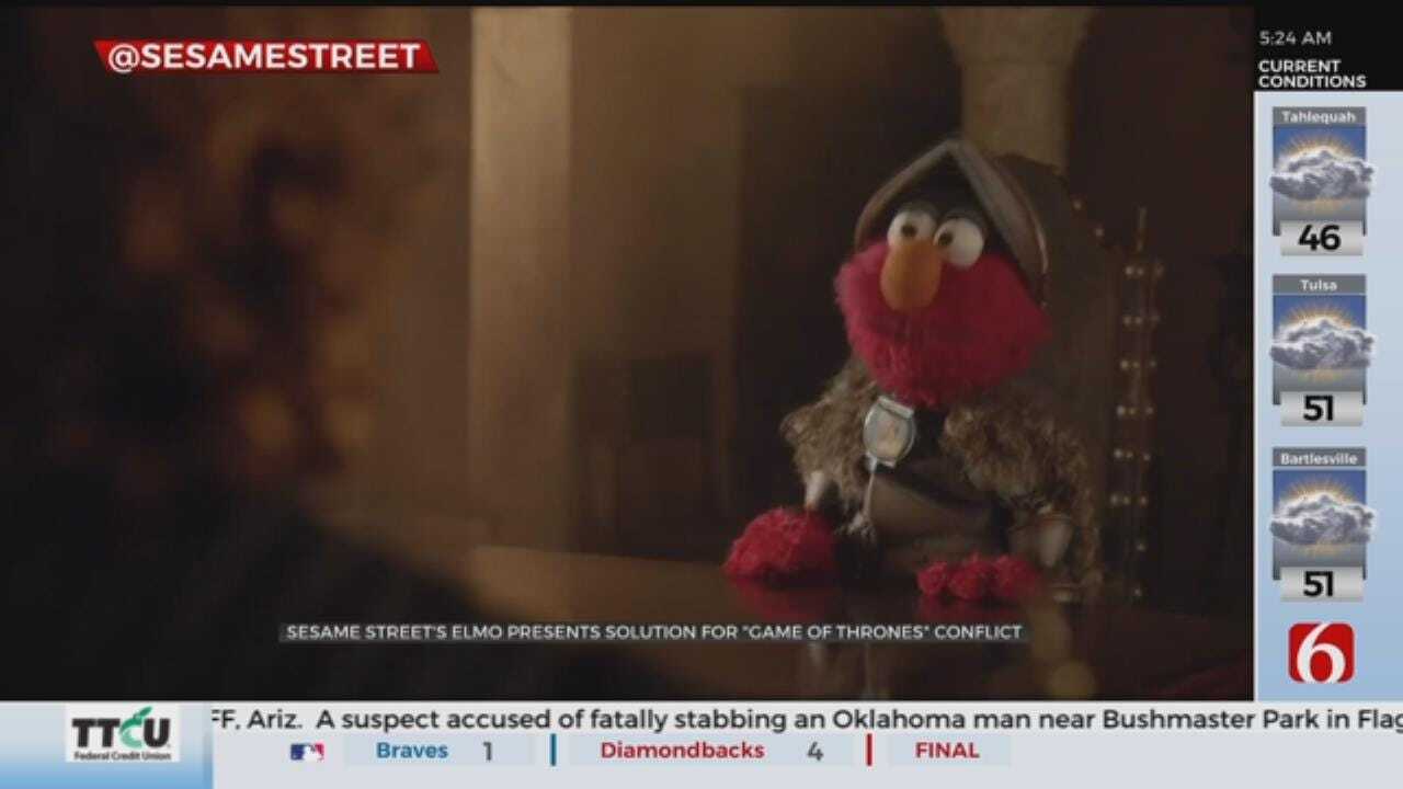 Elmo Offers Peaceful Solution to Conflict in Game Of Thrones' Westeros