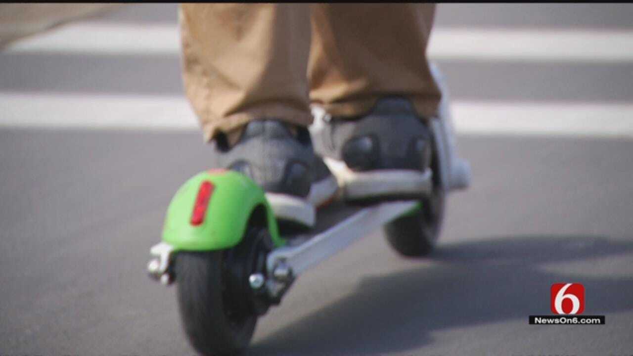 Safety Concerns As More Scooters Hit The Roads Around Tulsa