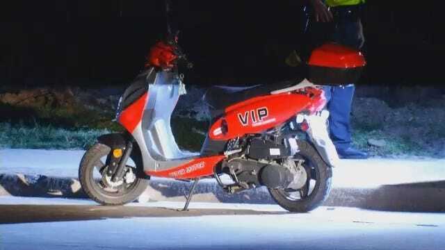 WEB EXTRA: Video From Scene Of Tulsa Scooter Crash