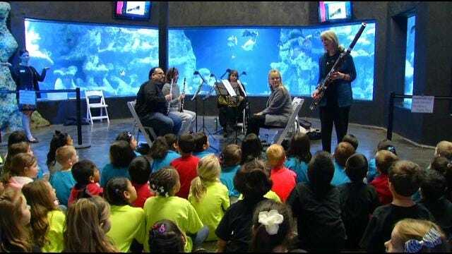Students Treated To Symphony By The Sea At Oklahoma Aquarium