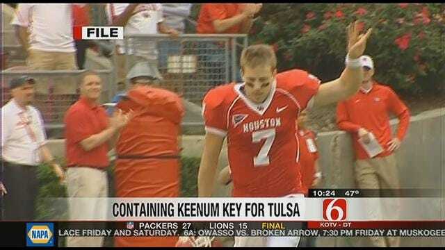 Tulsa Prepares To Contain Case Keenum