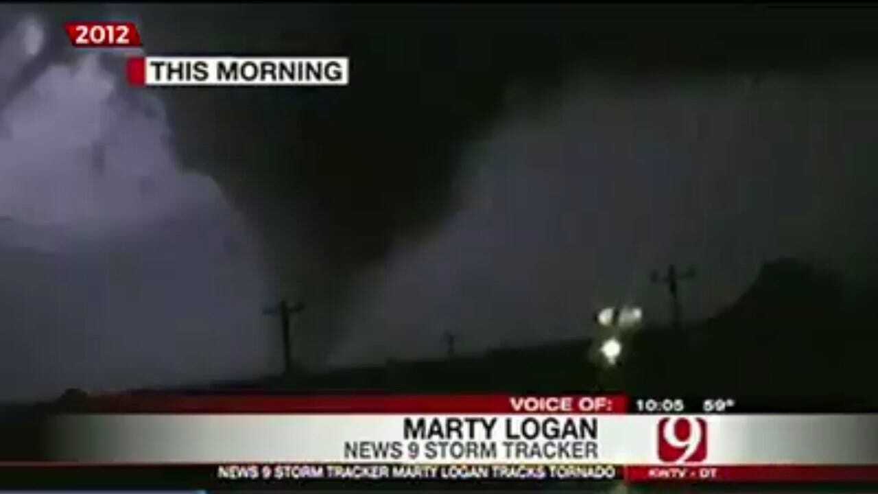 Flashback 2012: Marty Logan Tracks Big Tornado Near Woodward