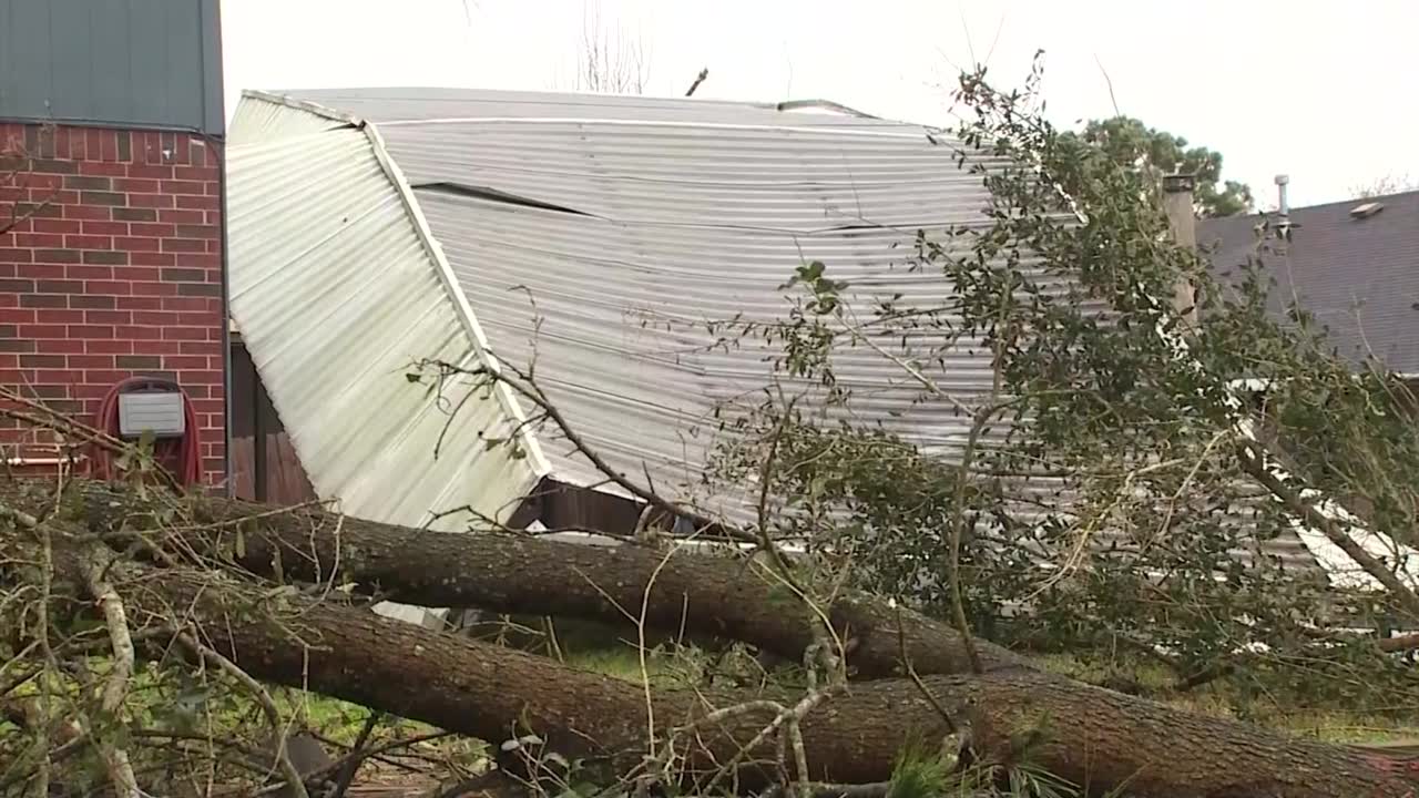 Tornado Causes Damage East Of Houston; No Injuries Reported