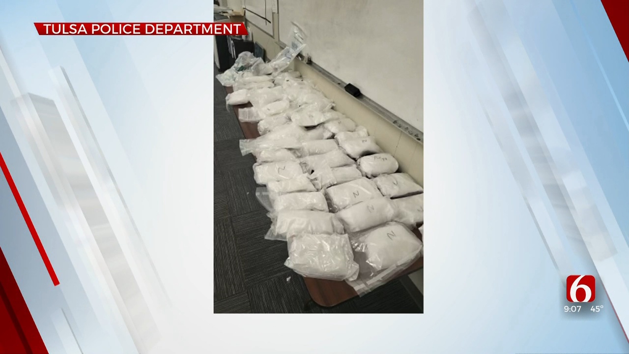 Tulsa Police Seize 74 Pounds Of Meth In Ongoing Investigation