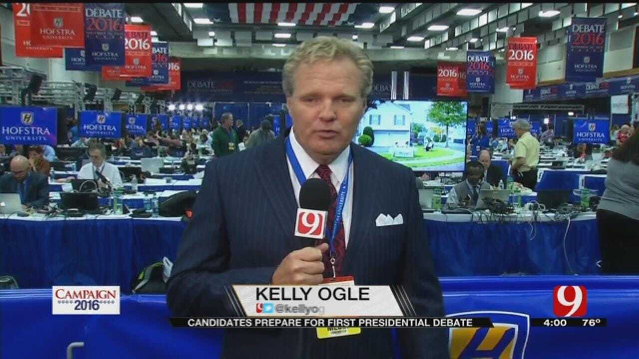 News 9's Kelly Ogle Among Hundreds Of Journalists In Place For Debate