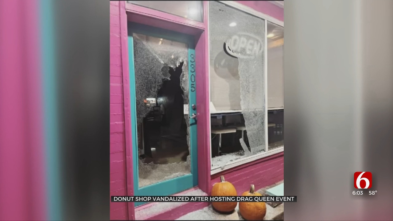 Tulsa Donut Shop Vandalized After Hosting Drag Queen Event