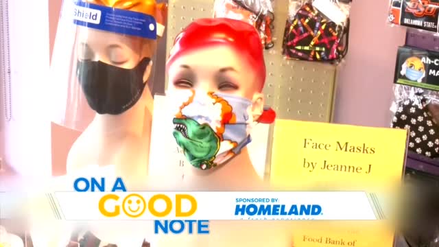 On A Good Note: Making Masks, Feeding Oklahomans