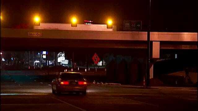 WEB EXTRA: Early Morning Video From Intersection Of I-44 At Peoria