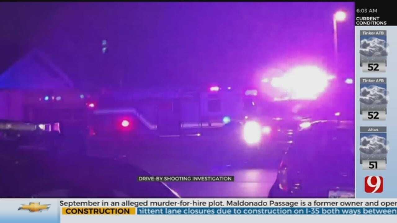 Police Investigate NE Oklahoma City Drive-By Shooting