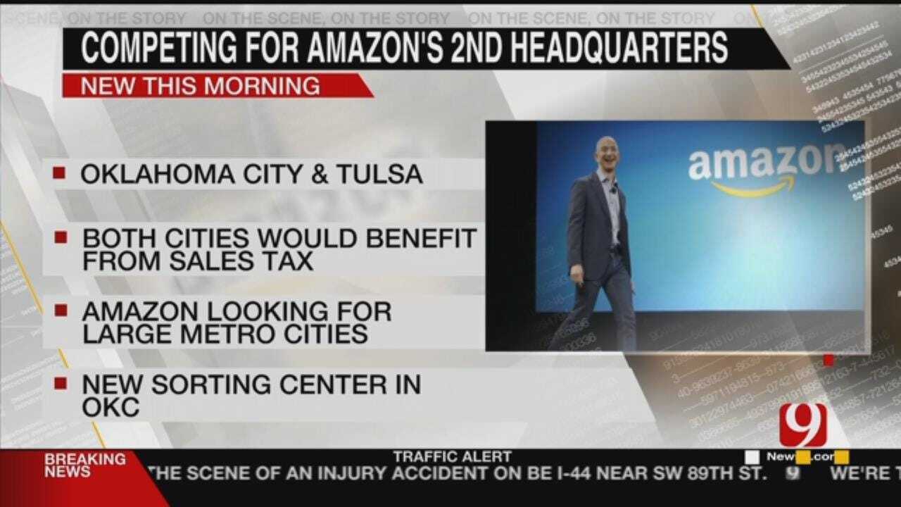 OKC, Tulsa Competing To Be Amazon's Second Headquarters