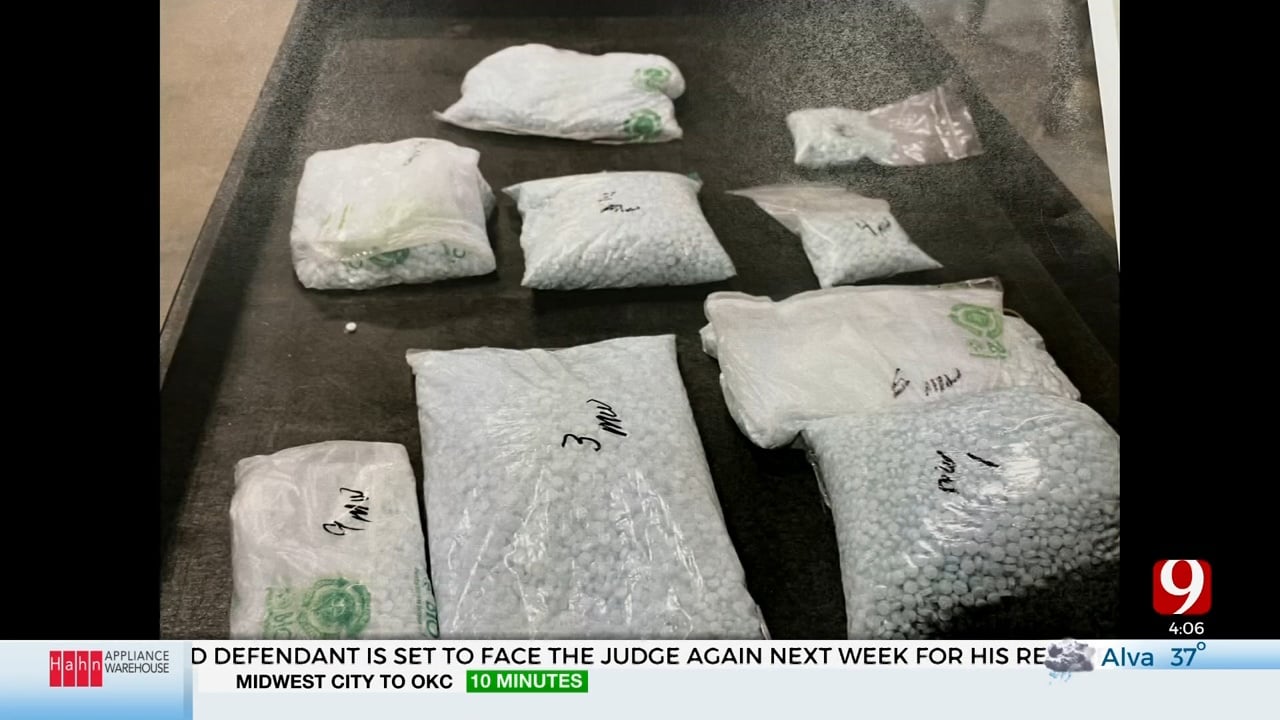 $1.3 Million Worth Of Fentanyl Discovered In OKC Traffic Stop