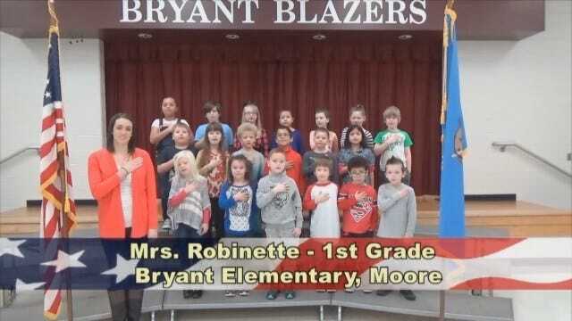 Mrs. Robinette's 1st Grade Class At Bryant Elementary