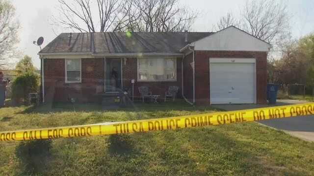 WEB EXTRA: Video From Scene Of Tulsa Homicide
