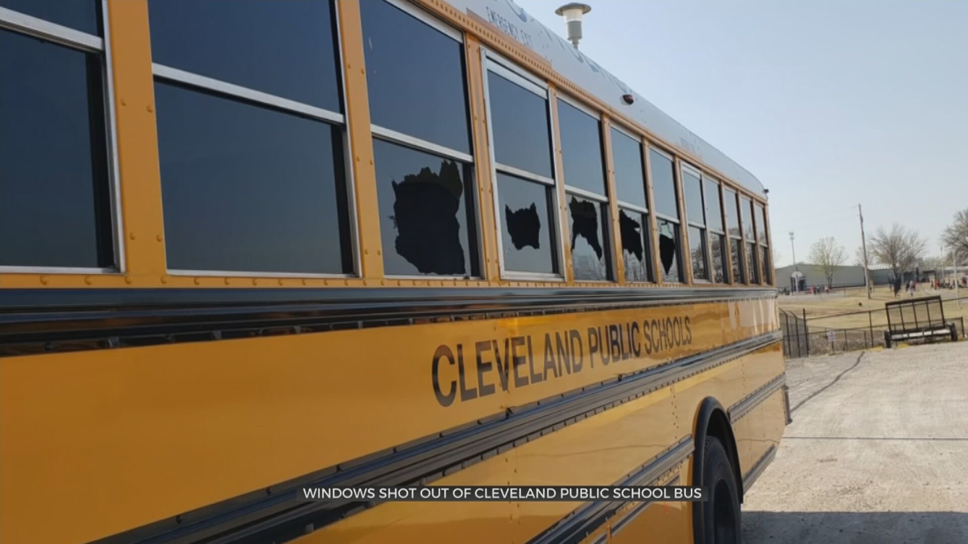 Students Stunned After Windows Shot While On Cleveland Public Schools Bus 