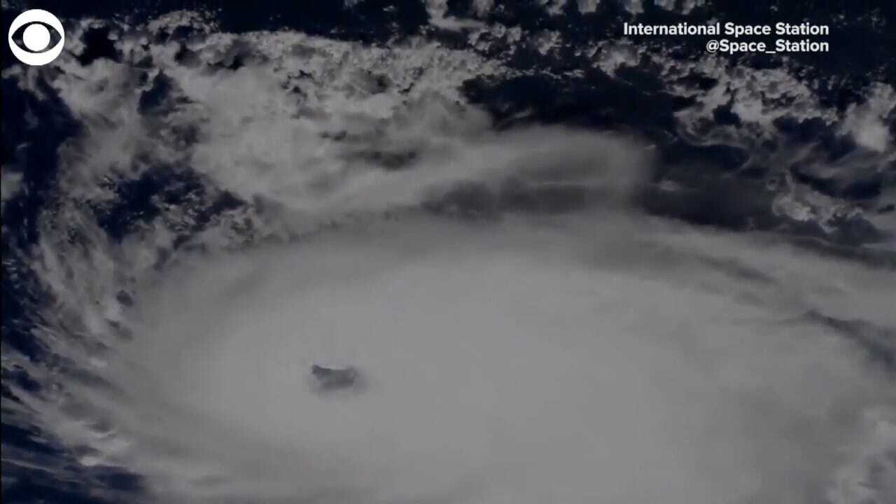 WATCH: Views Of Hurricane Dorian From The International Space Station