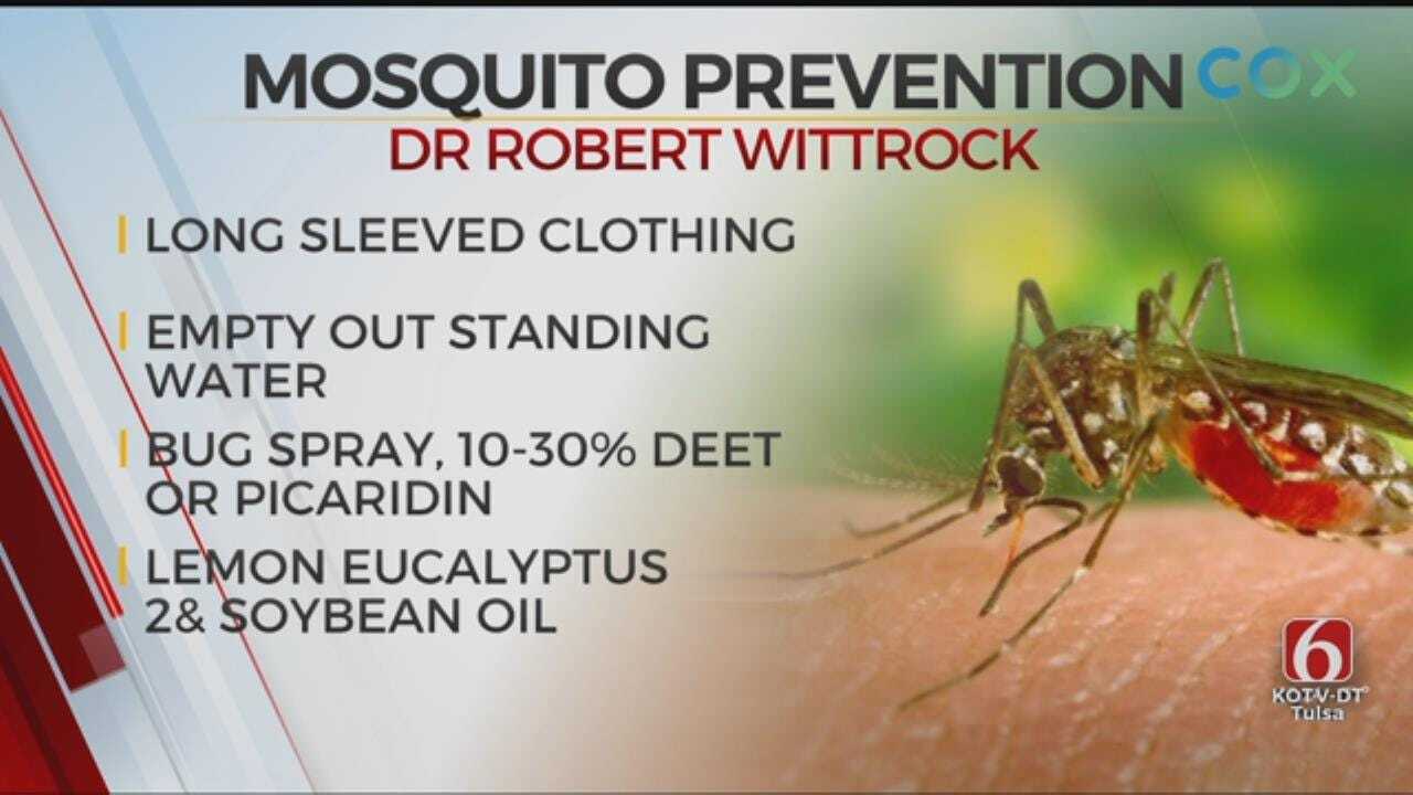 WATCH: Tulsa Pediatrician Gives Mosquito Bite Prevention Tips