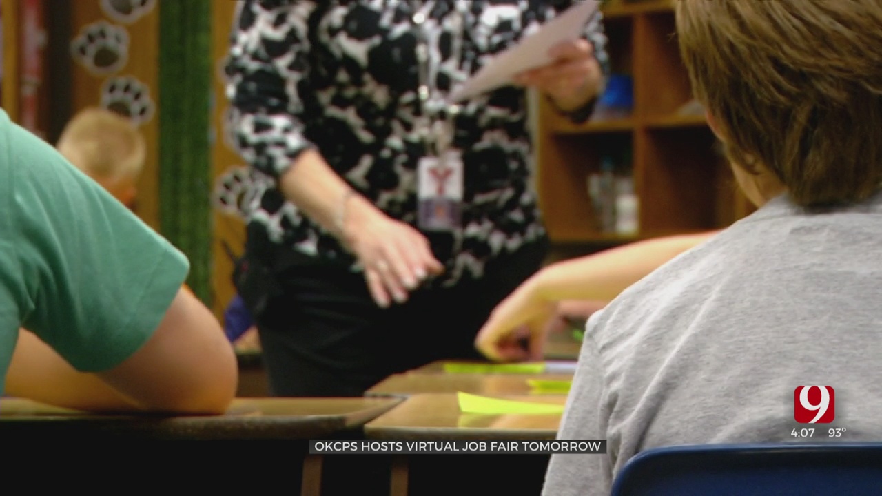OKCPS Hosts A Virtual Job Fair In Search Of 150 Teachers