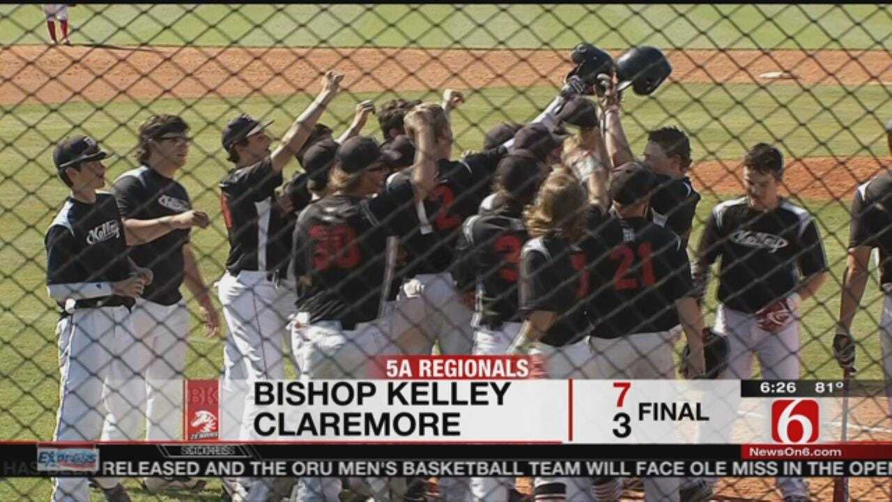 5A Baseball Regionals: Bishop Kelley Beats Claremore, Advances To State Tournament