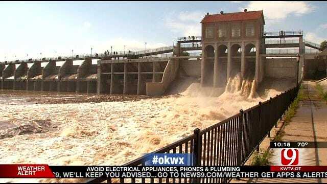 Flooding Creates Concern Over Lake Overholser Dam