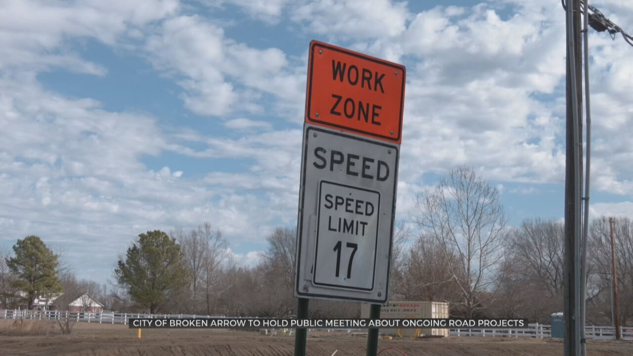 City Of Broken Arrow To Hold Public Meeting About Ongoing Road Projects