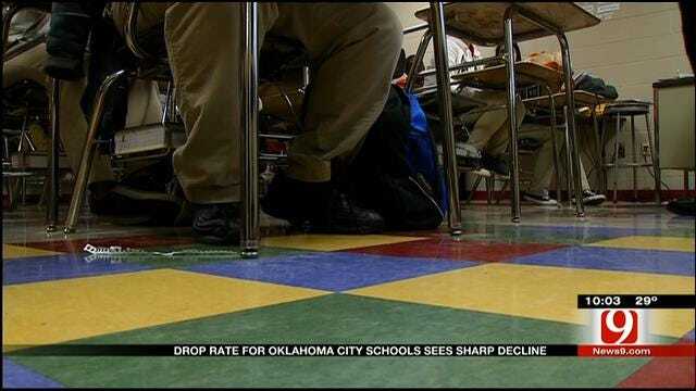 OKCPS Says Fewer Students In The District Are Dropping Out