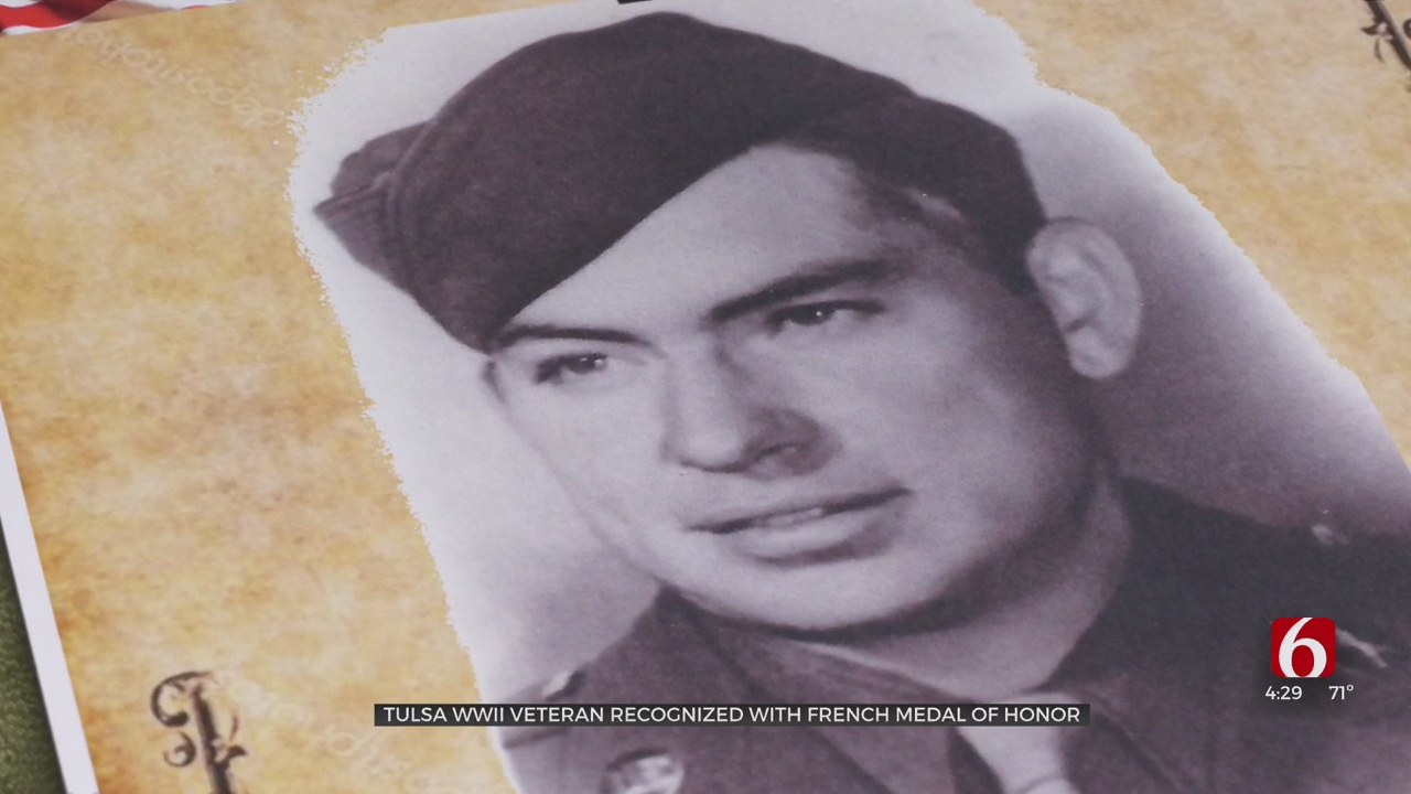 Tulsa WWII Veteran Recognized With French Legion Of Honor