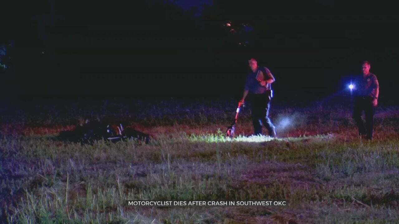 Motorcyclist Dies After Crash In SW Oklahoma City  