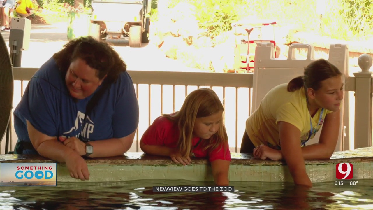 NewView Kids With Vision Challenges Visit The Oklahoma City Zoo